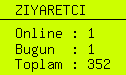 online ziyaretci sayacı